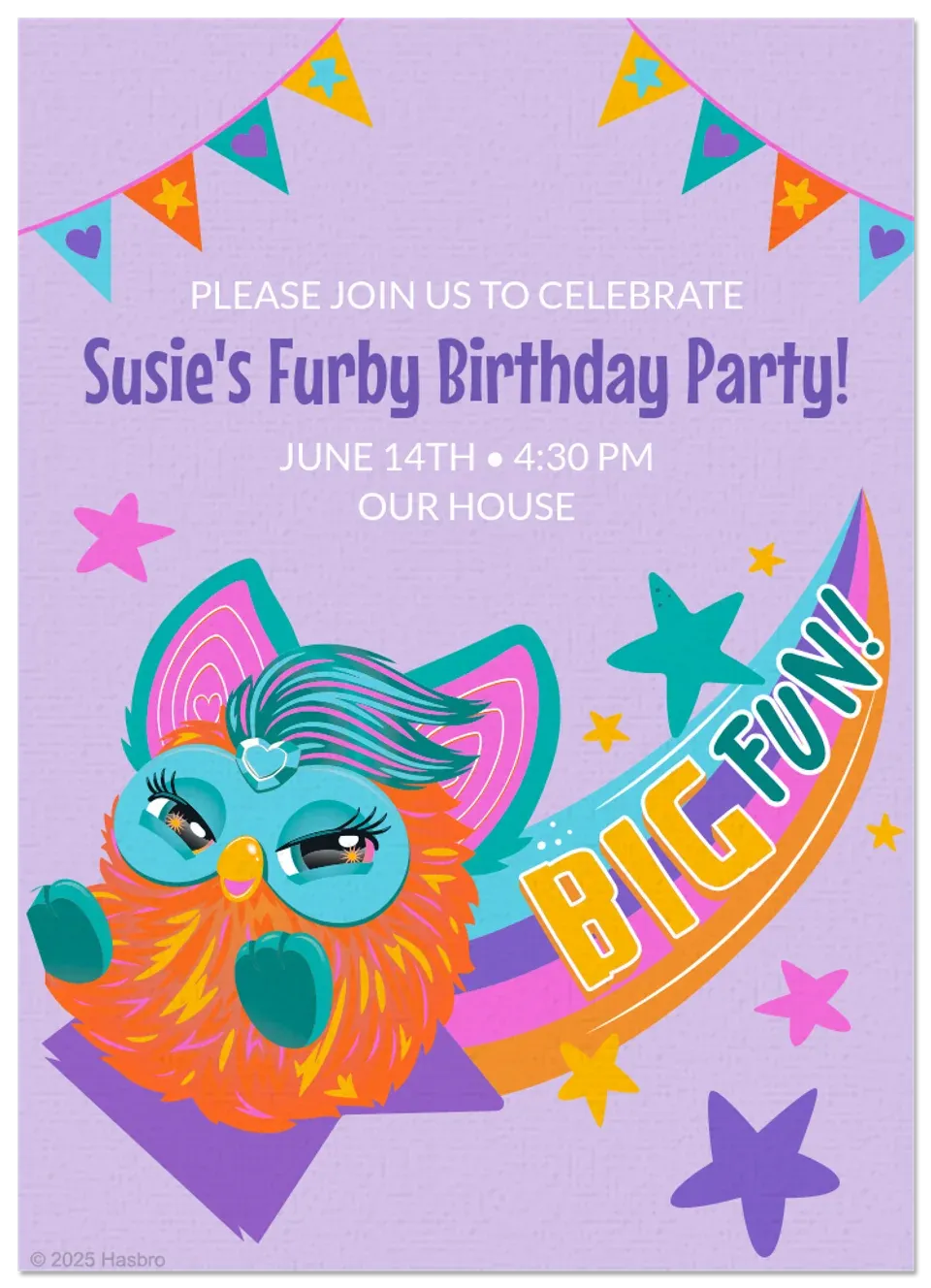 Furby | Birthday card