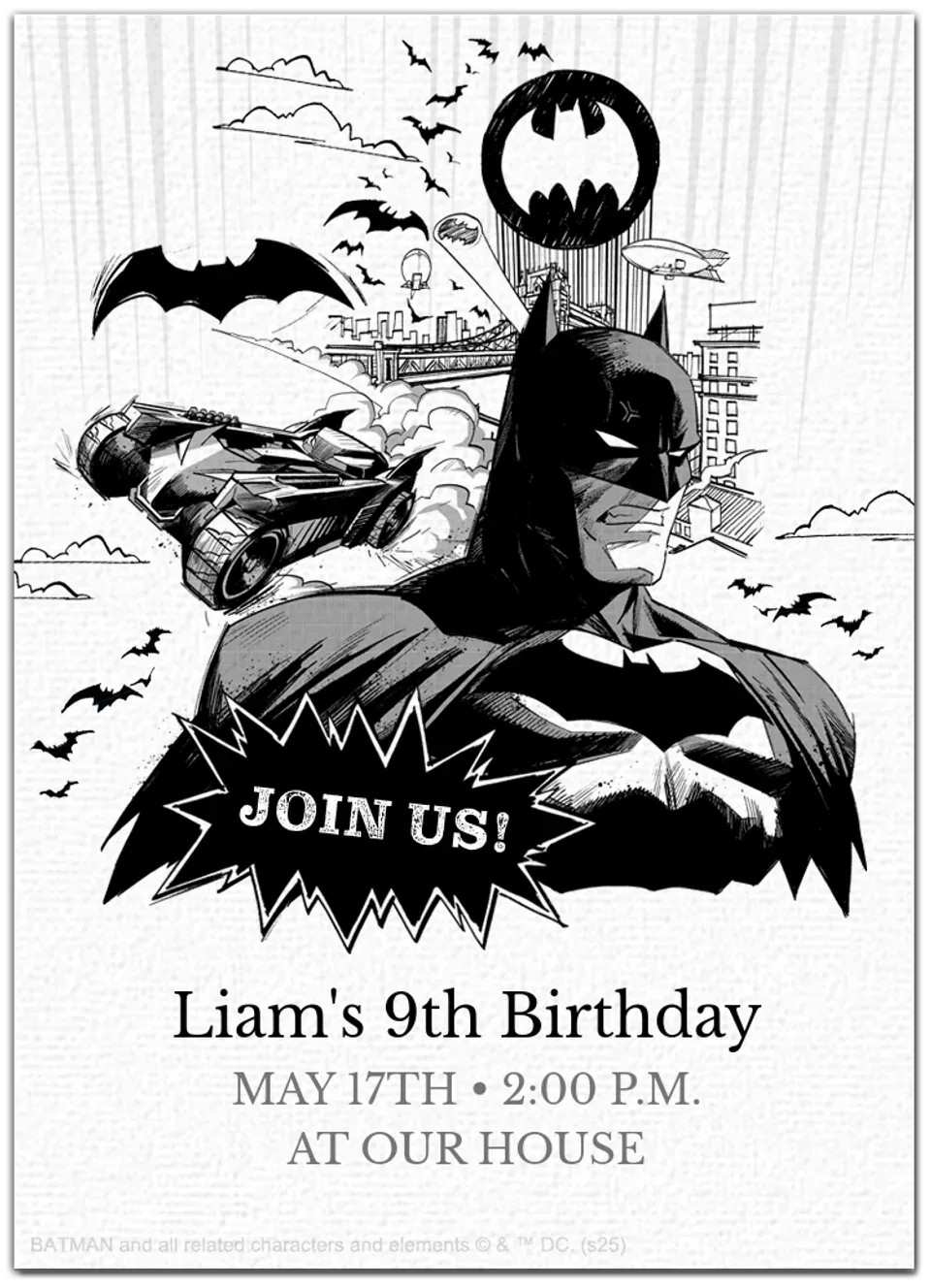 Batman | Sketch card