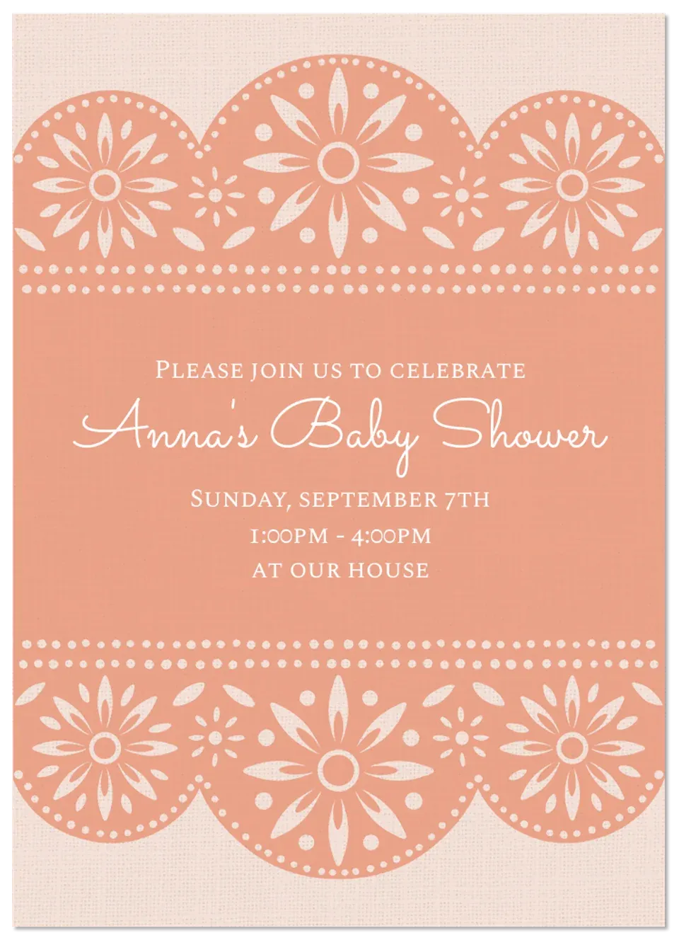 Papel Picado Baby card