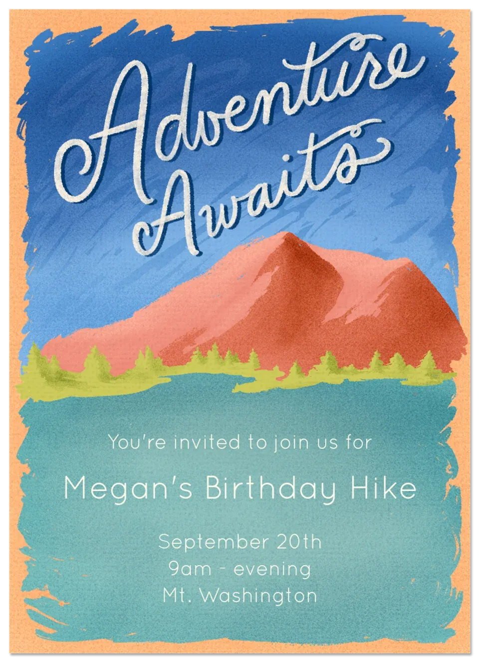 Adventure Birthday card