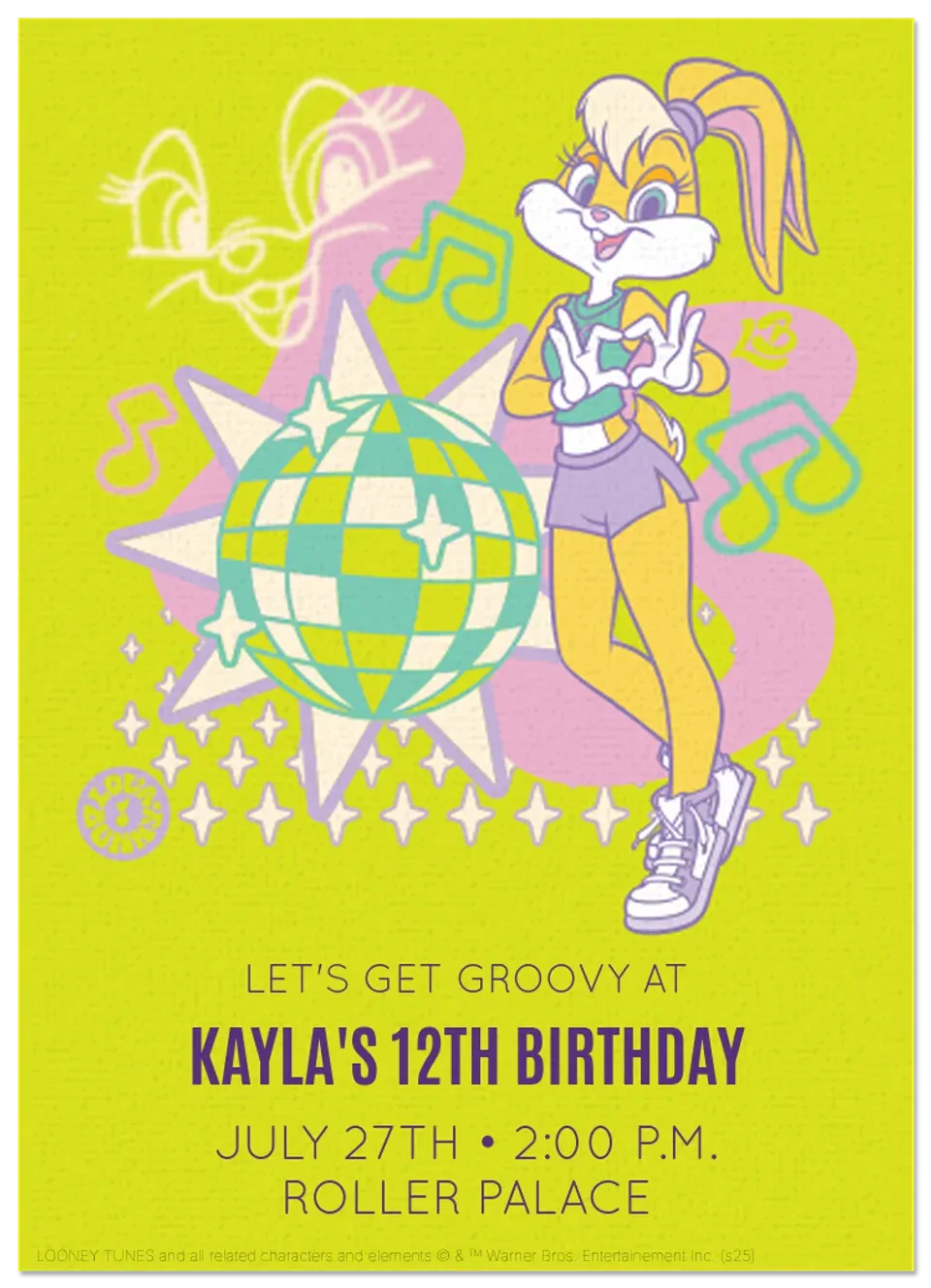 Looney Tunes | Lola Bunny card