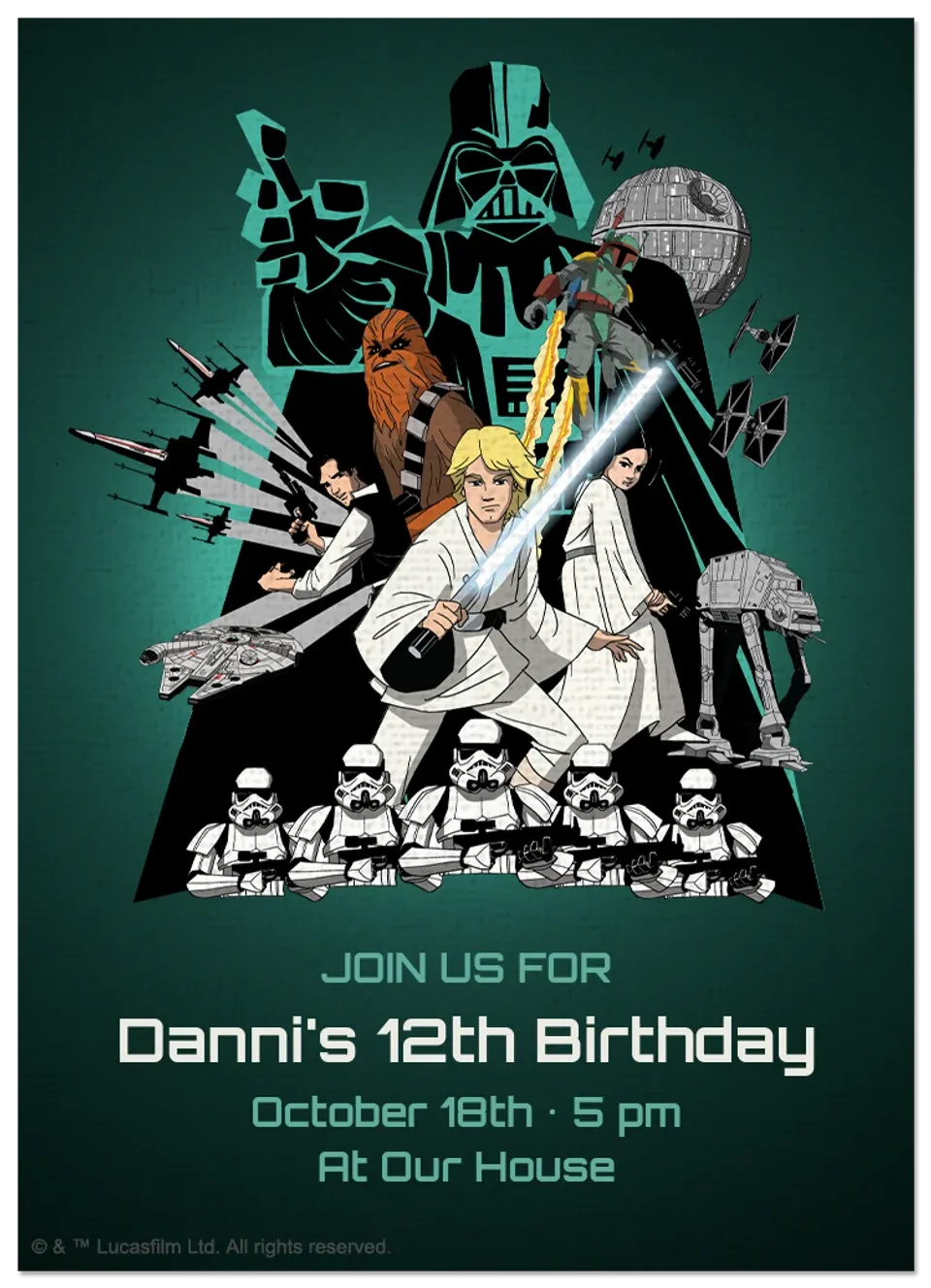 Star Wars | Battle card