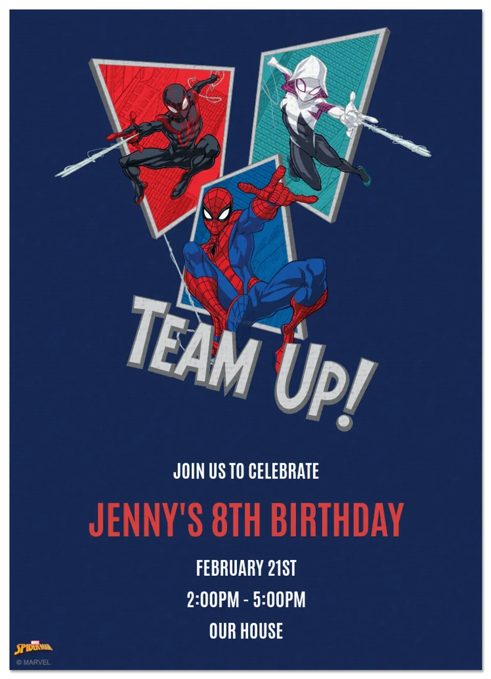 Spider-Man | Team Up card