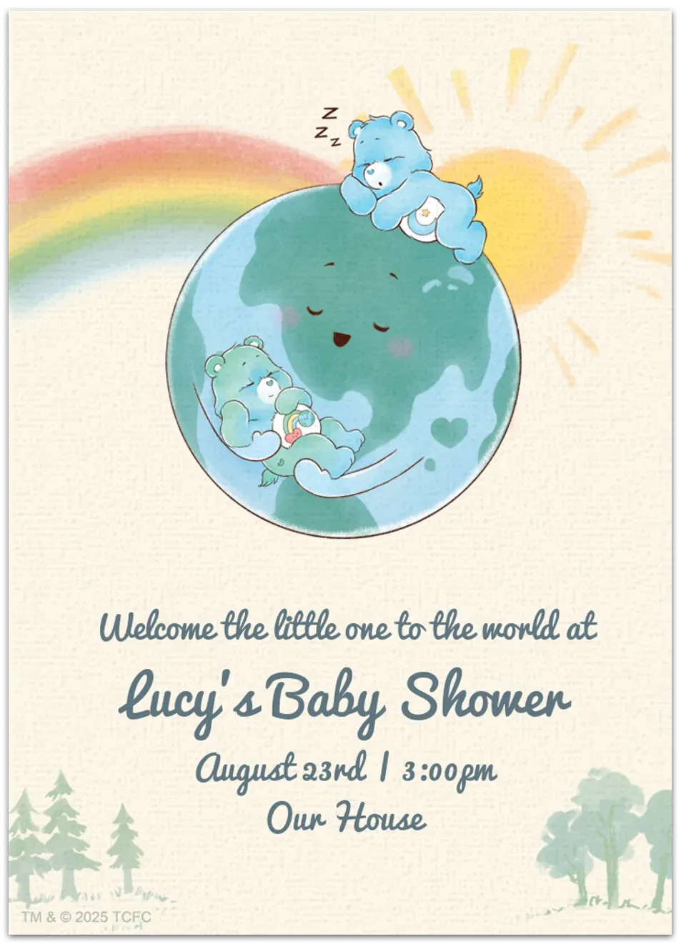 Care Bears | Baby card
