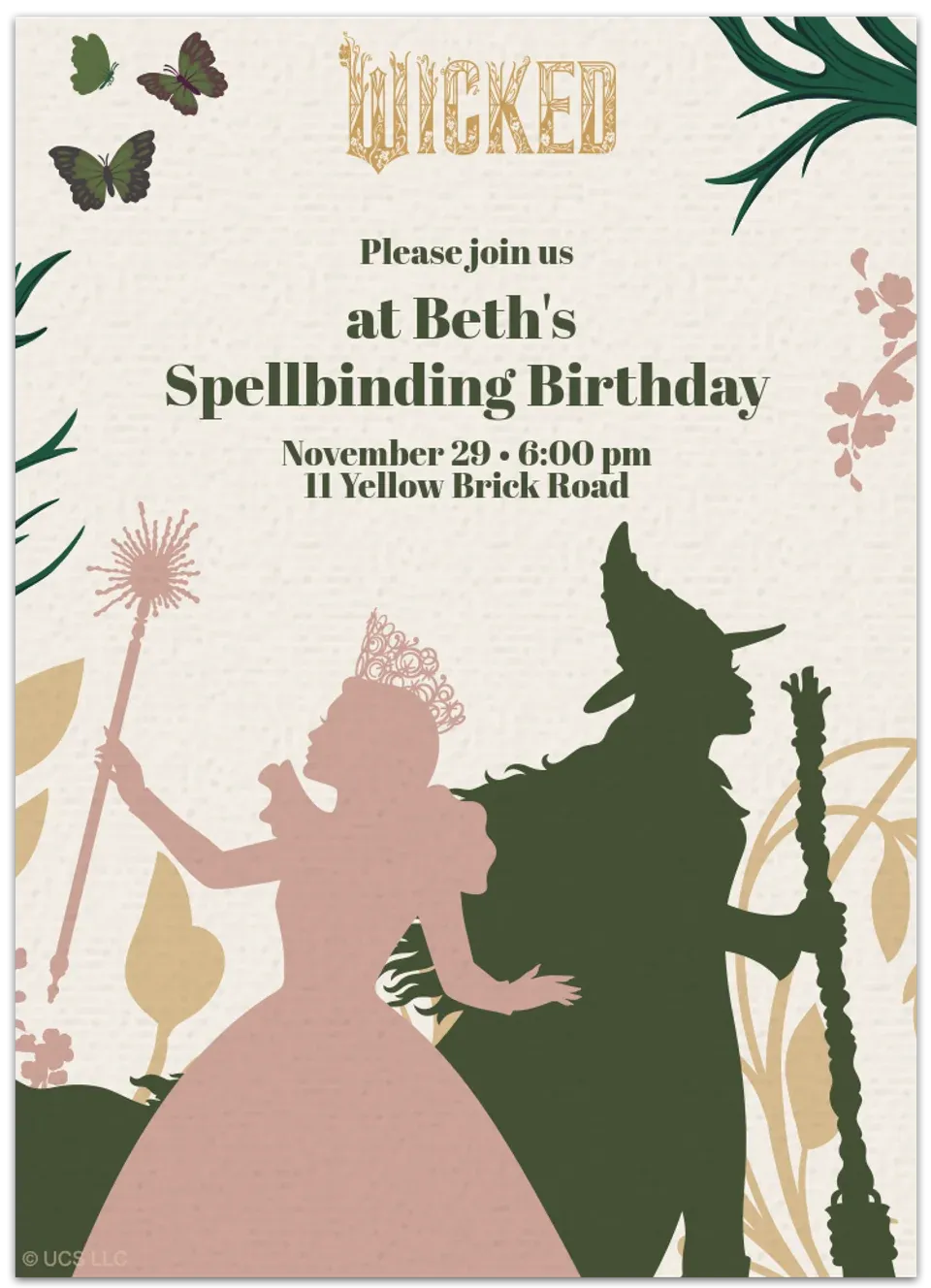 Wicked 2 | Birthday card