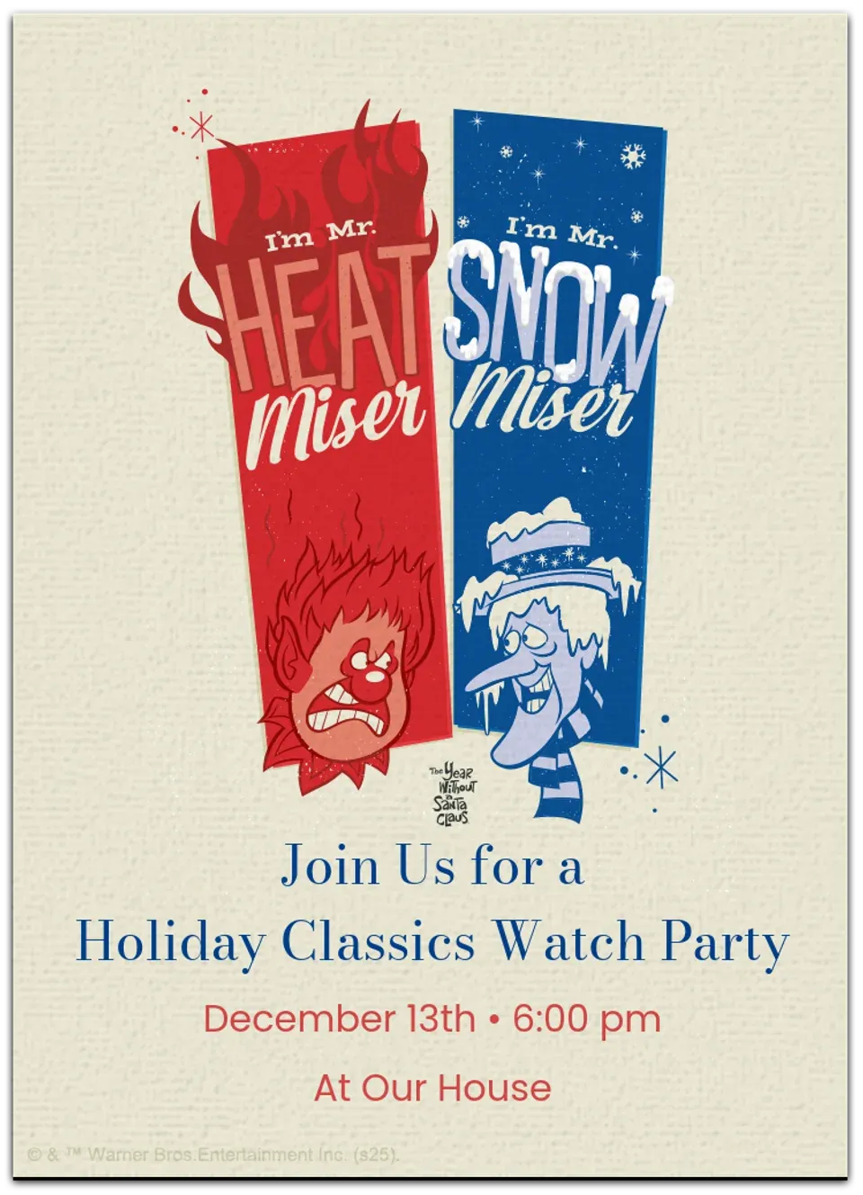 Hot Head and Mr. Cool card