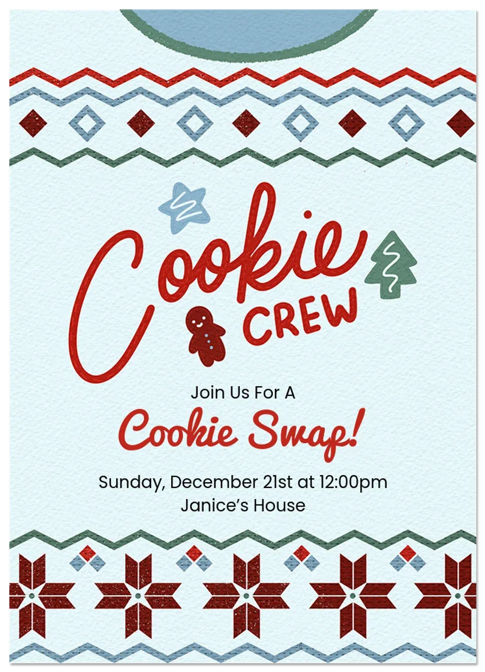 Cookie Crew card