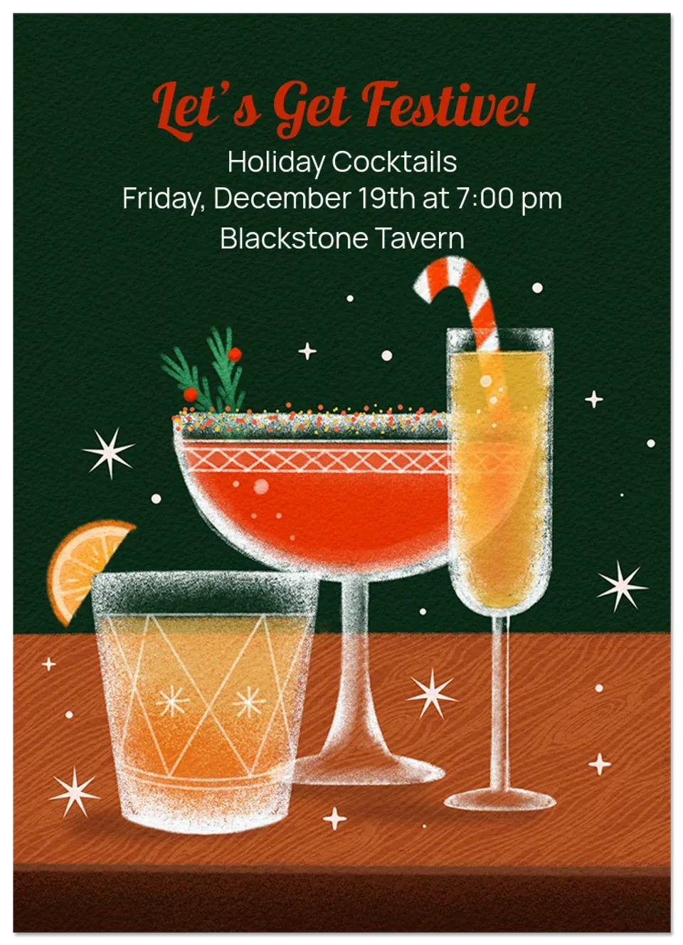 Holly & Highballs card