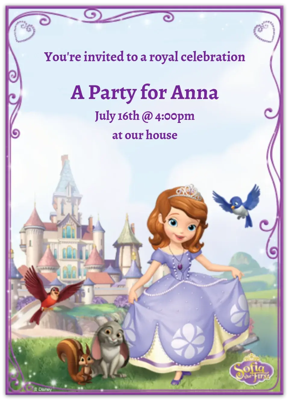 Sofia the First card image