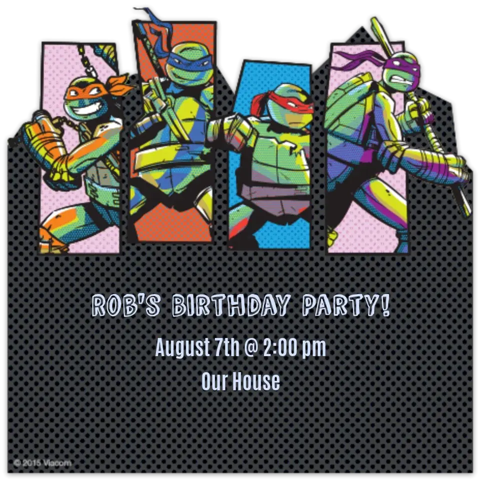 TMNT Comic card