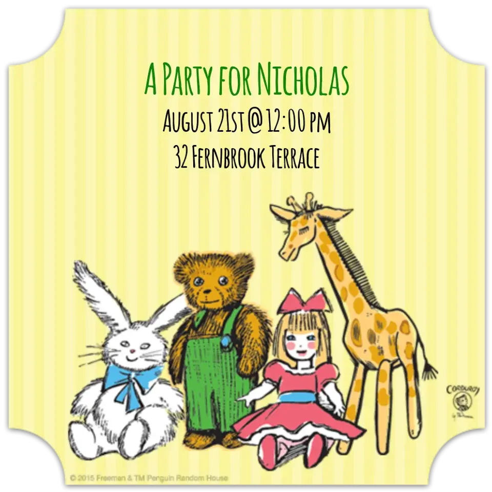 Corduroy Friends card image