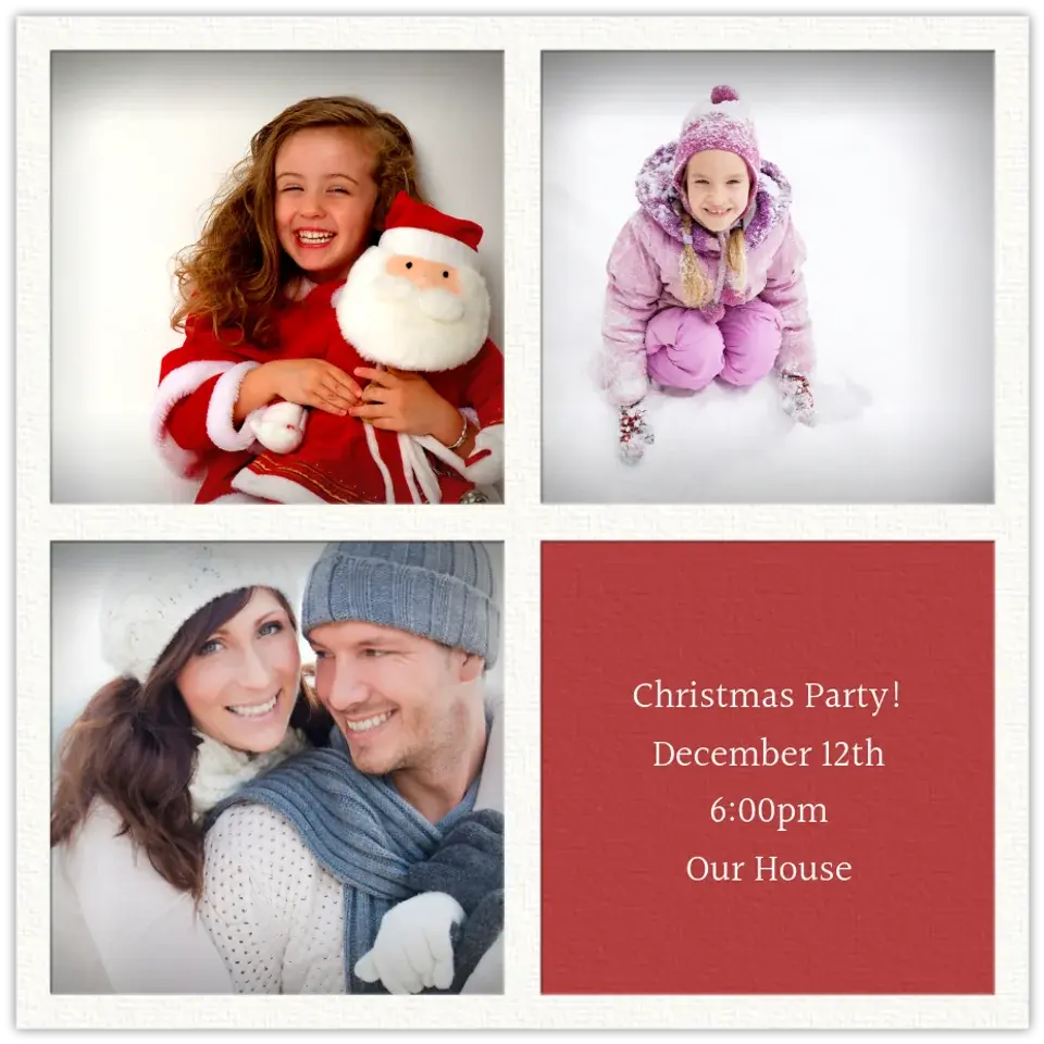 Square Photos card