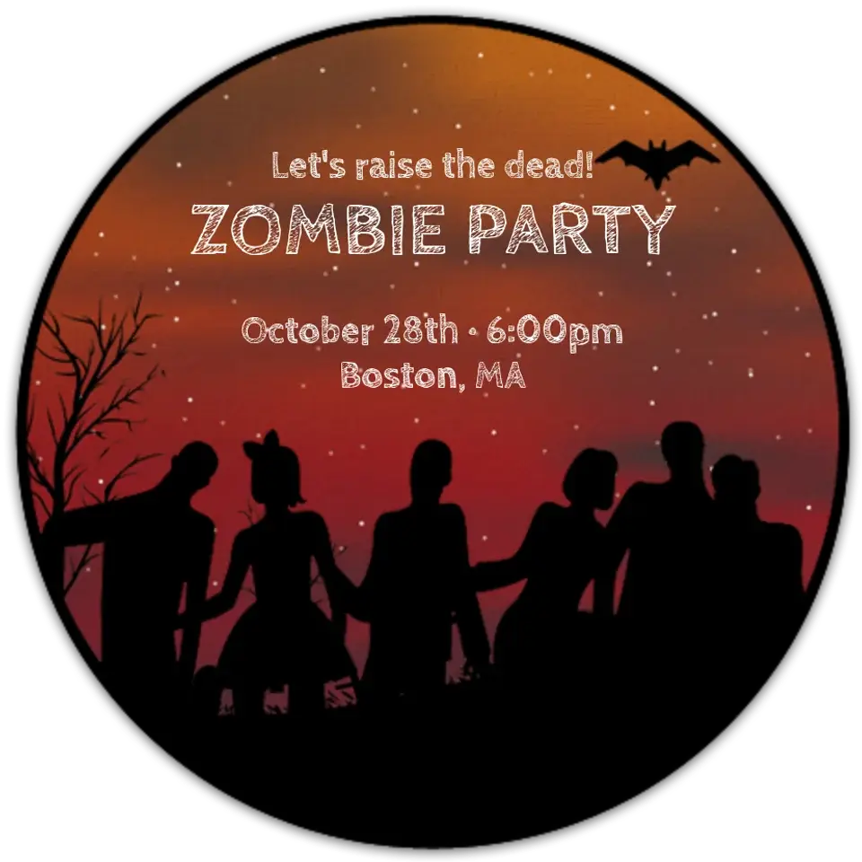 Zombies card