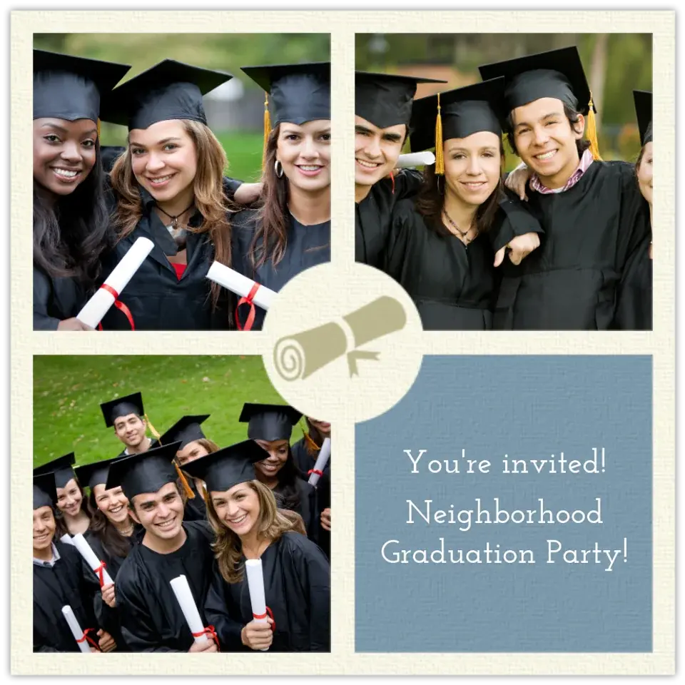Diploma Photo Frame card