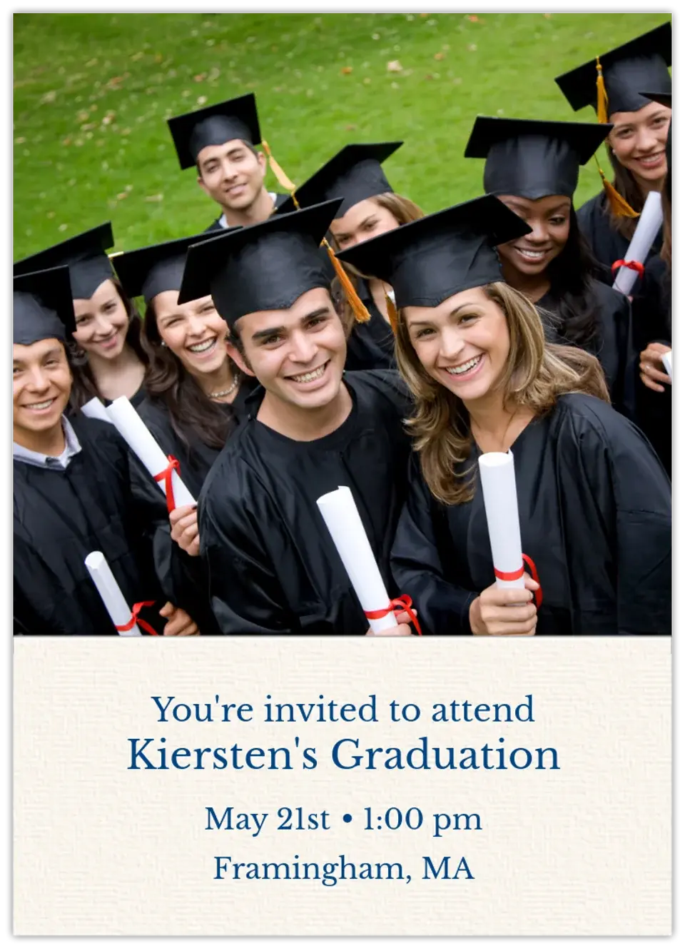 The Graduate card