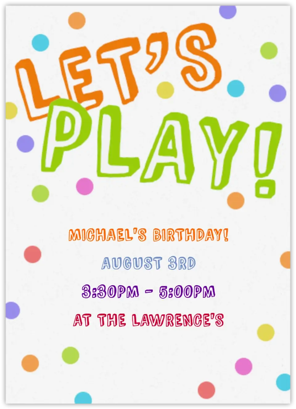 Let's Play! card image