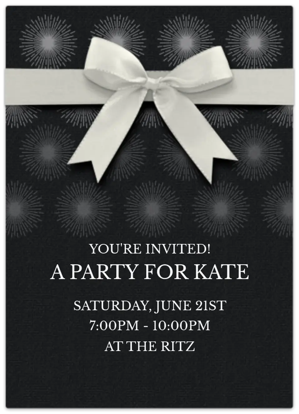 Formal Bow card image