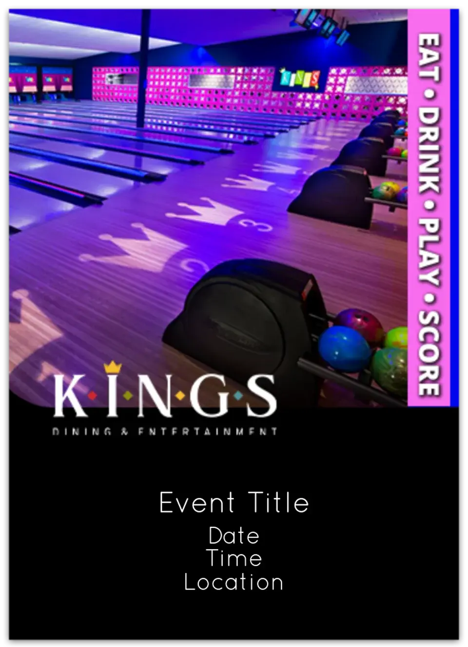 Kings | Party card