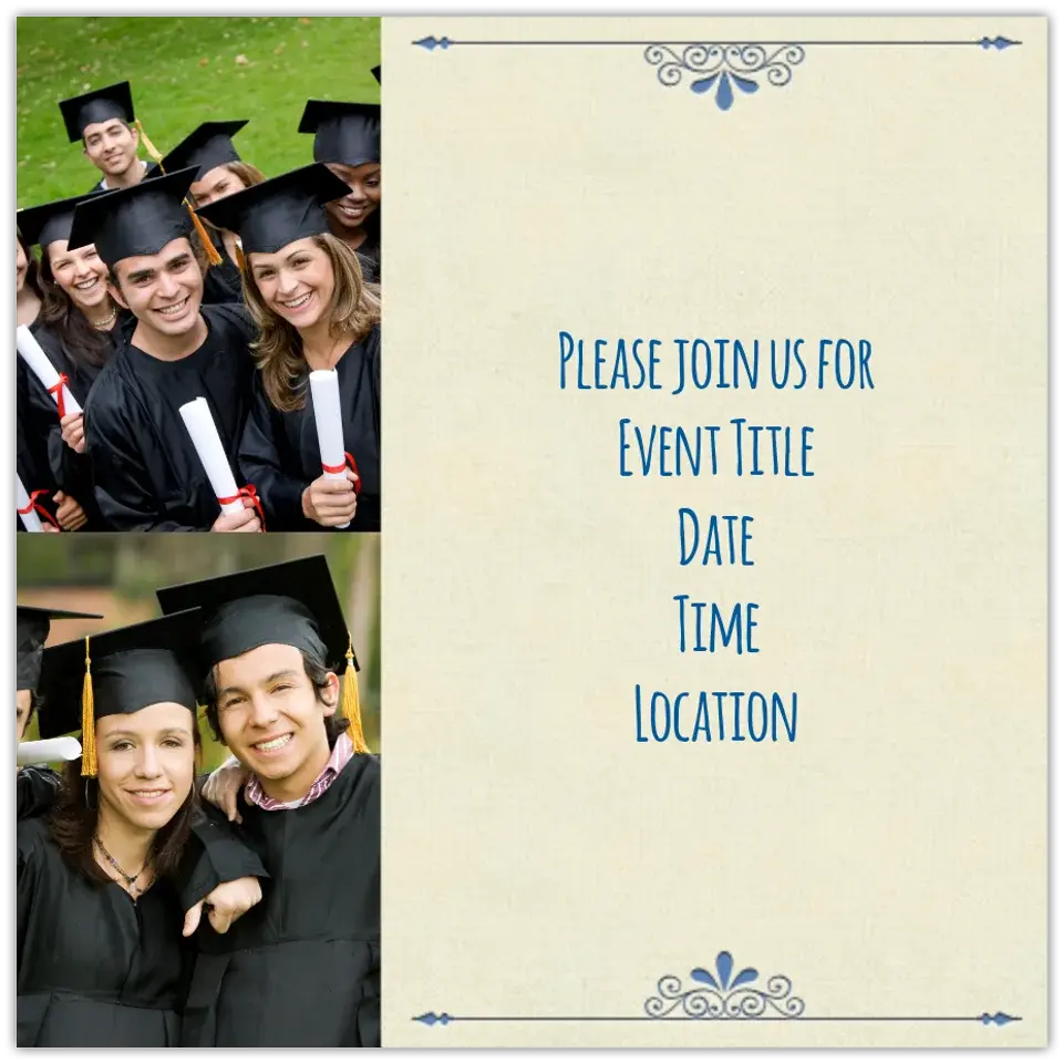 Grad Photo card image