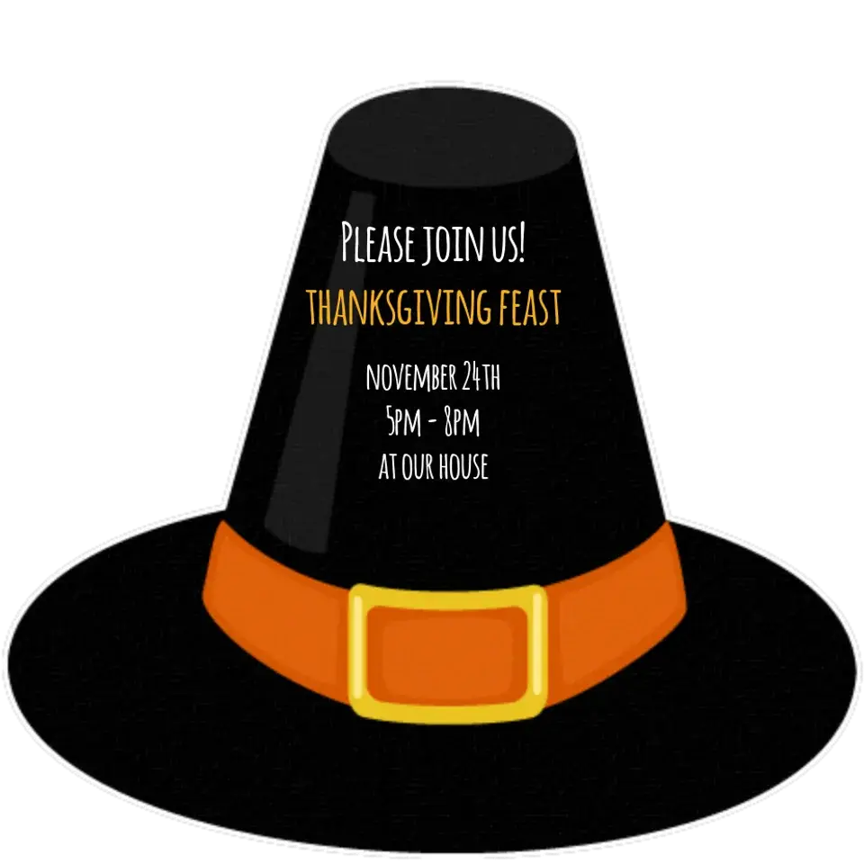 Pilgrim Hat card