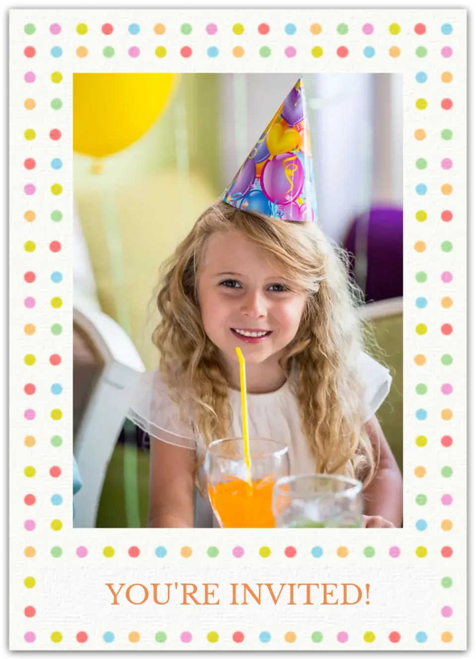 Photo Dots card