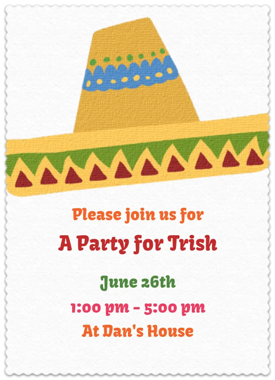 Sombrero card image