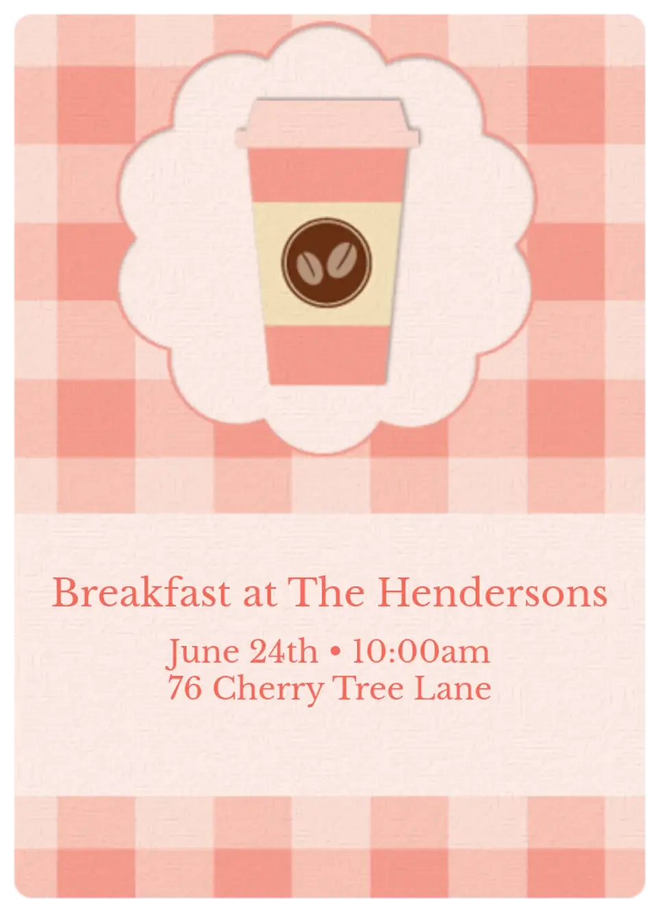 Coffee card image