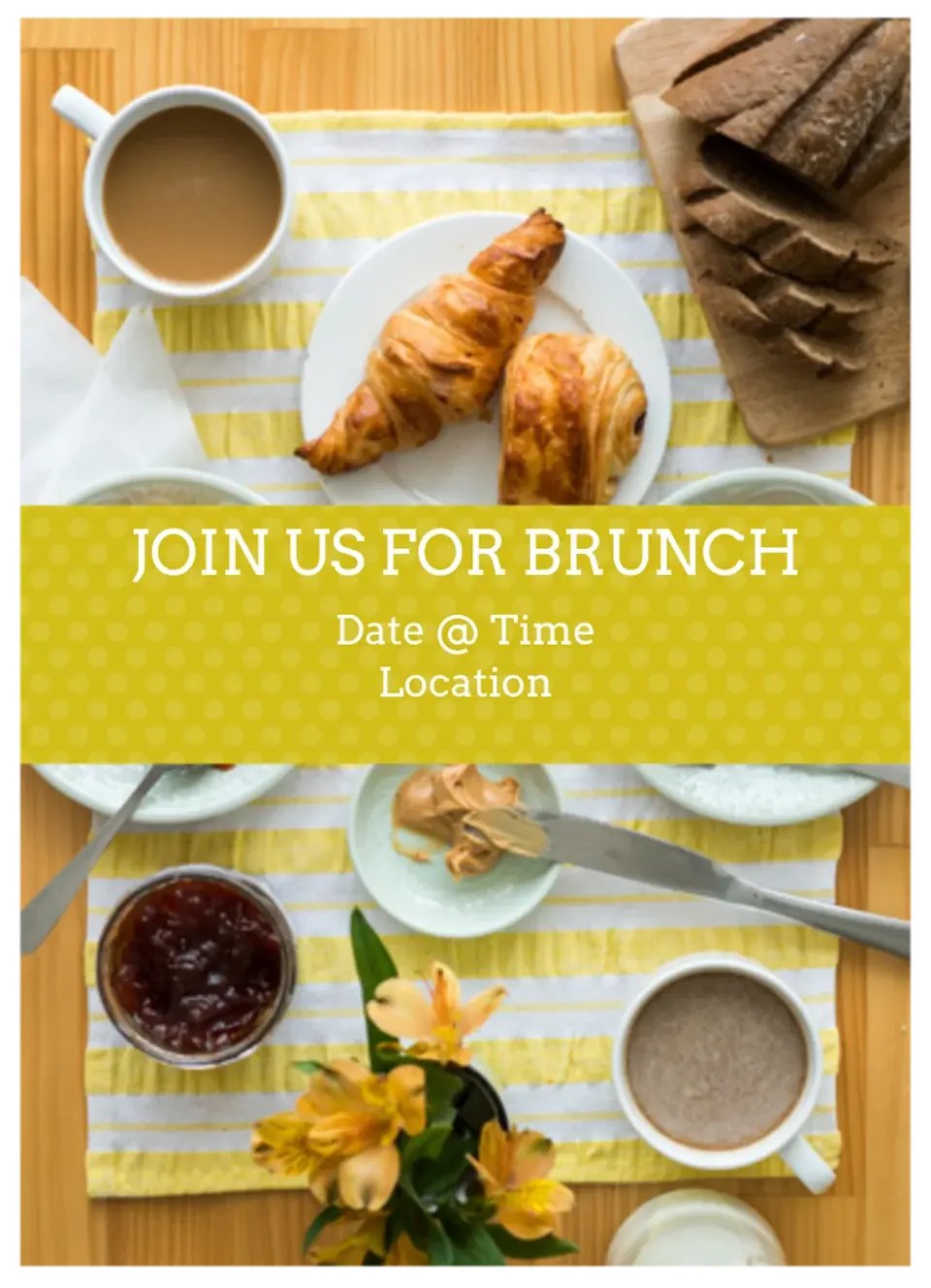 Weekend Brunch card