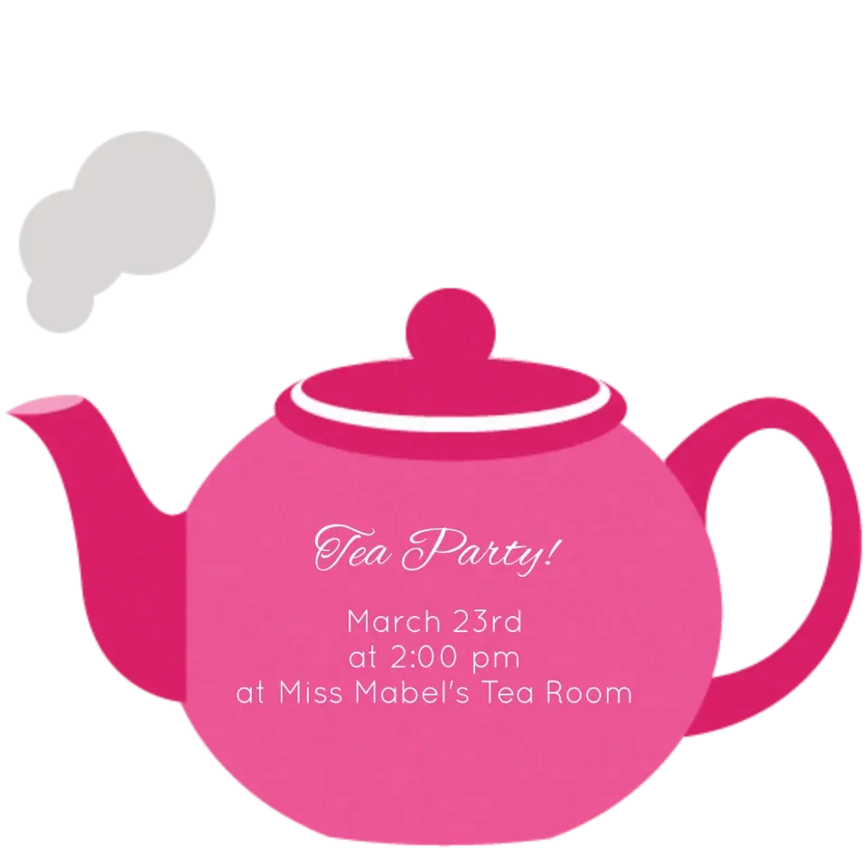 Tea Pot card