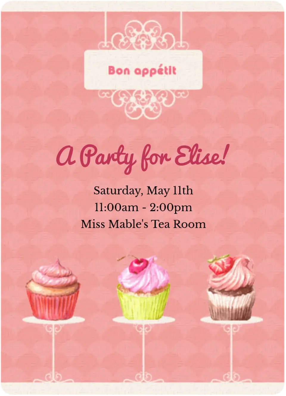 Cupcakes card