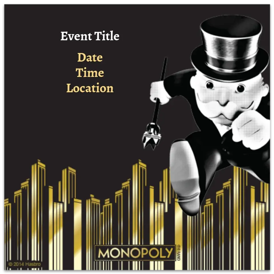 Monopoly card