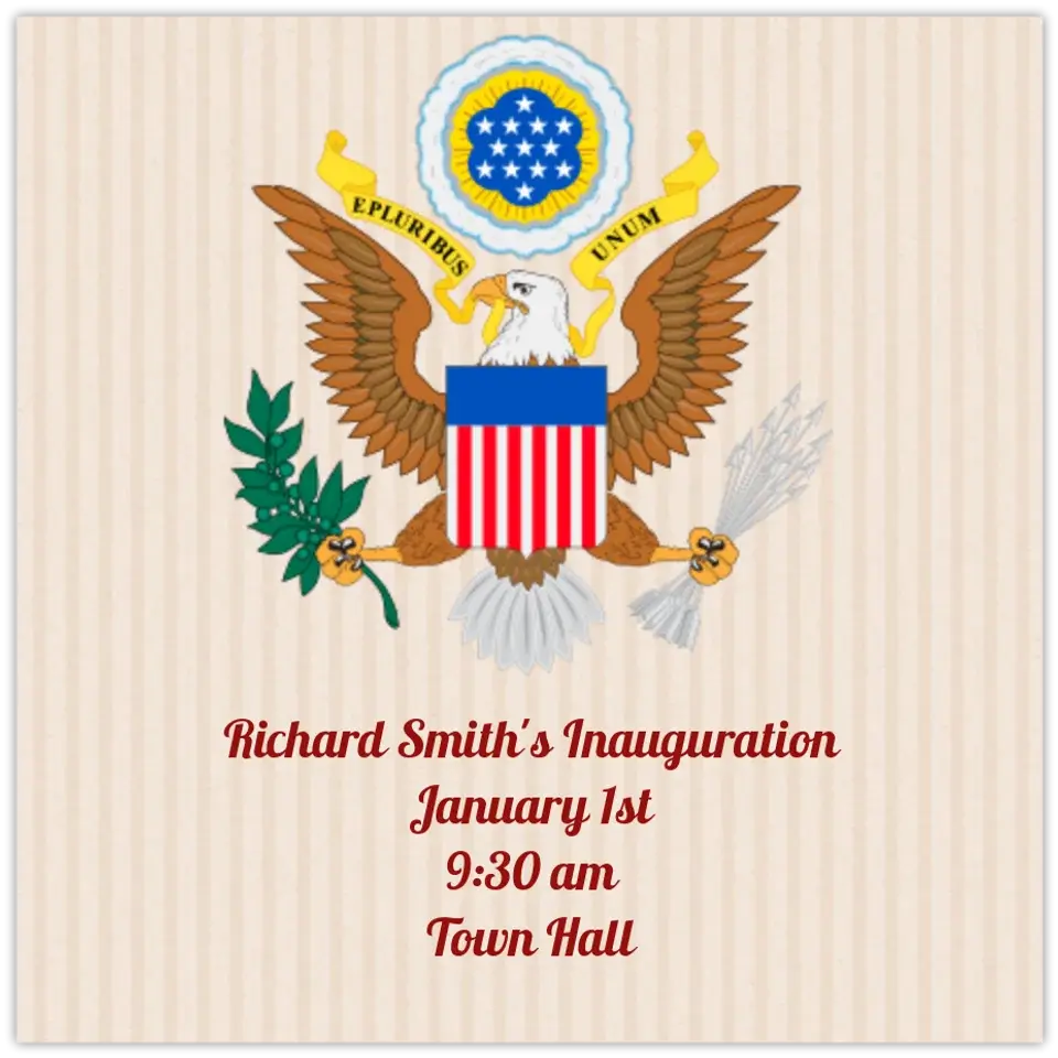 USA Seal card