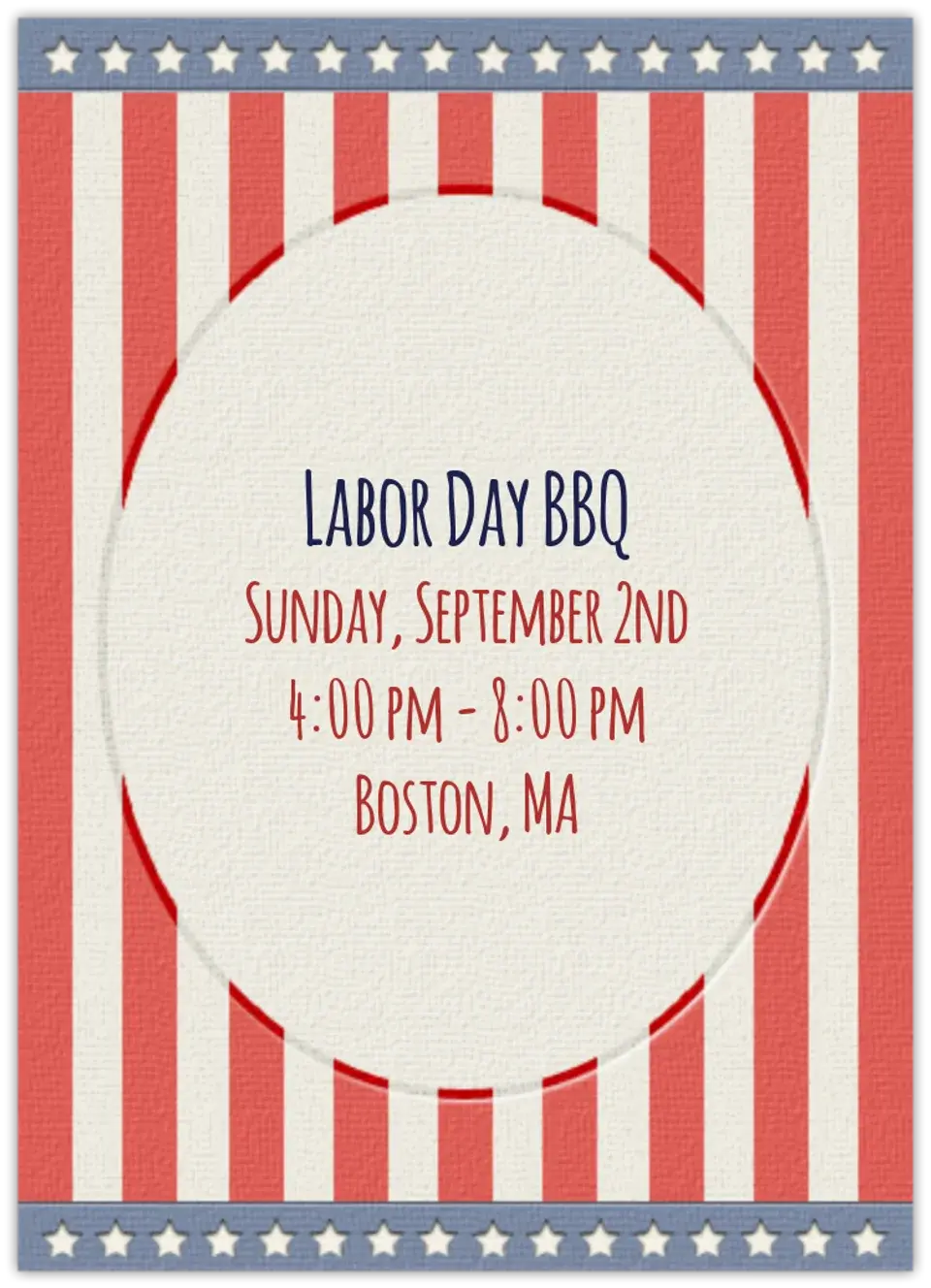 Patriotic card