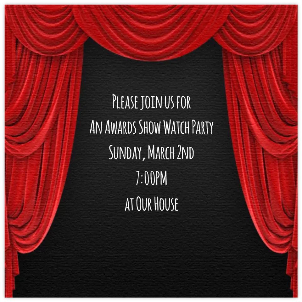 Theater Curtains card image