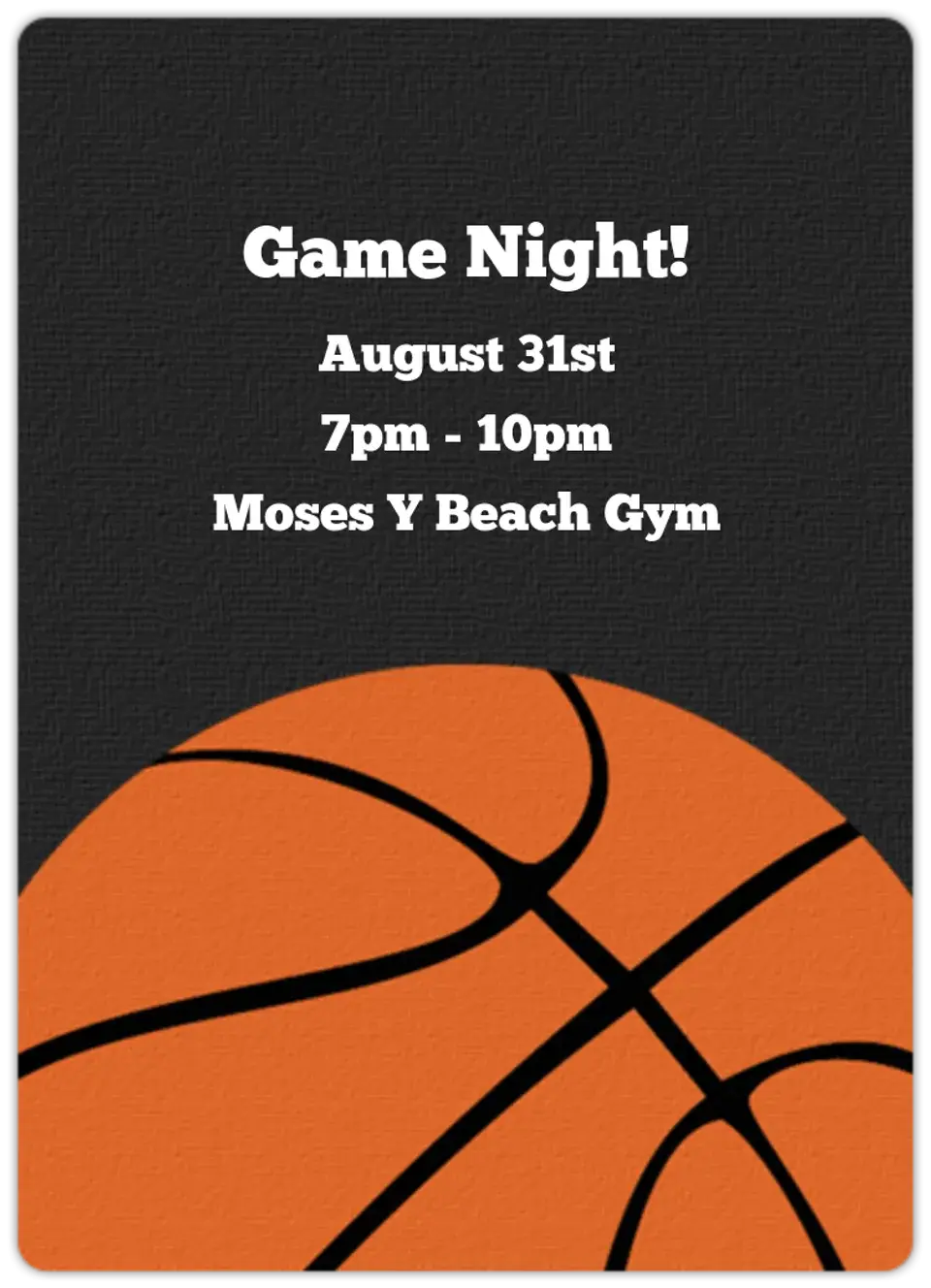 B-Ball card