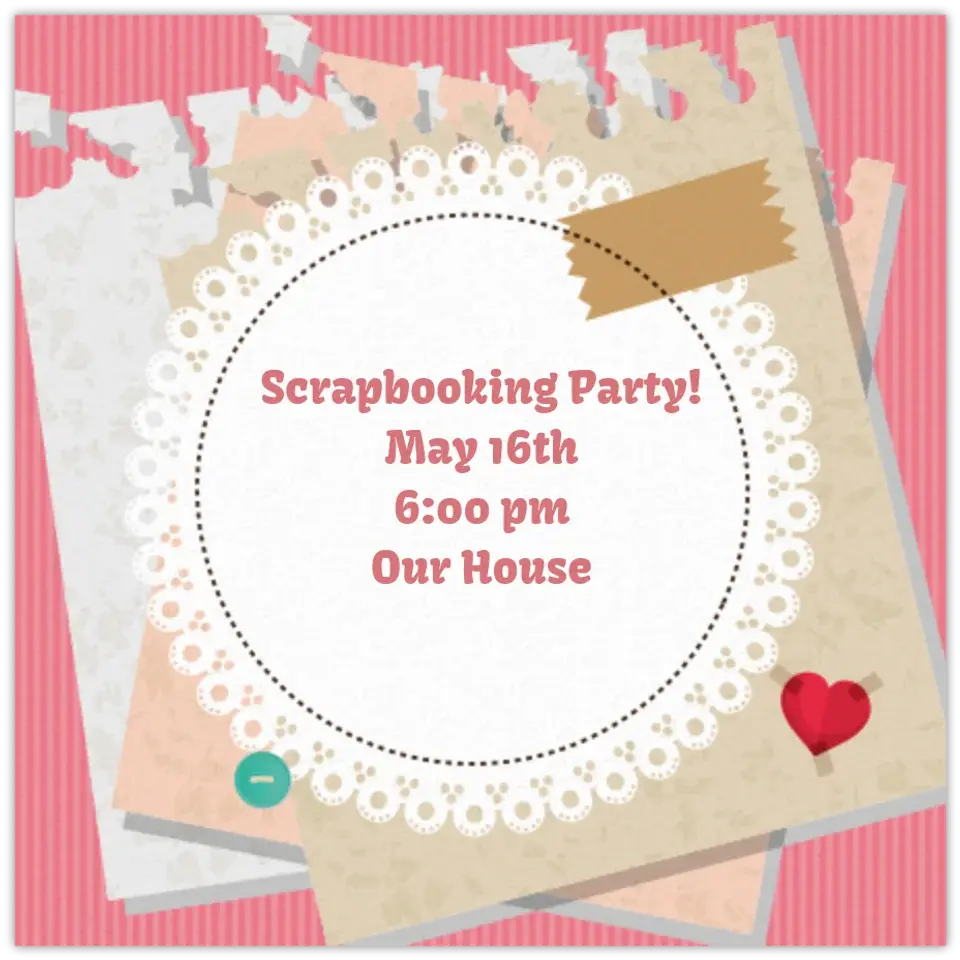 Paper Pile card