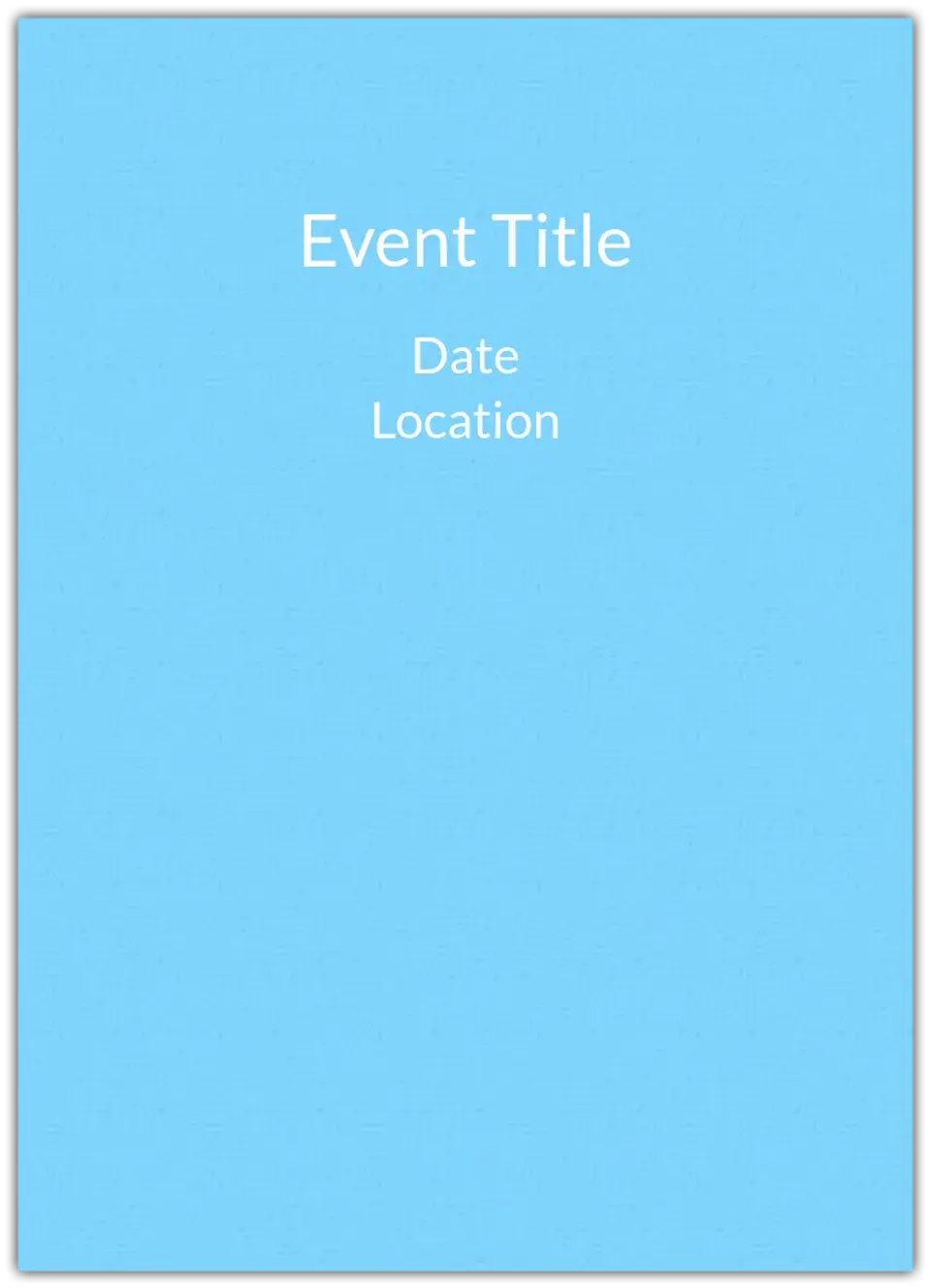 Light Blue card image