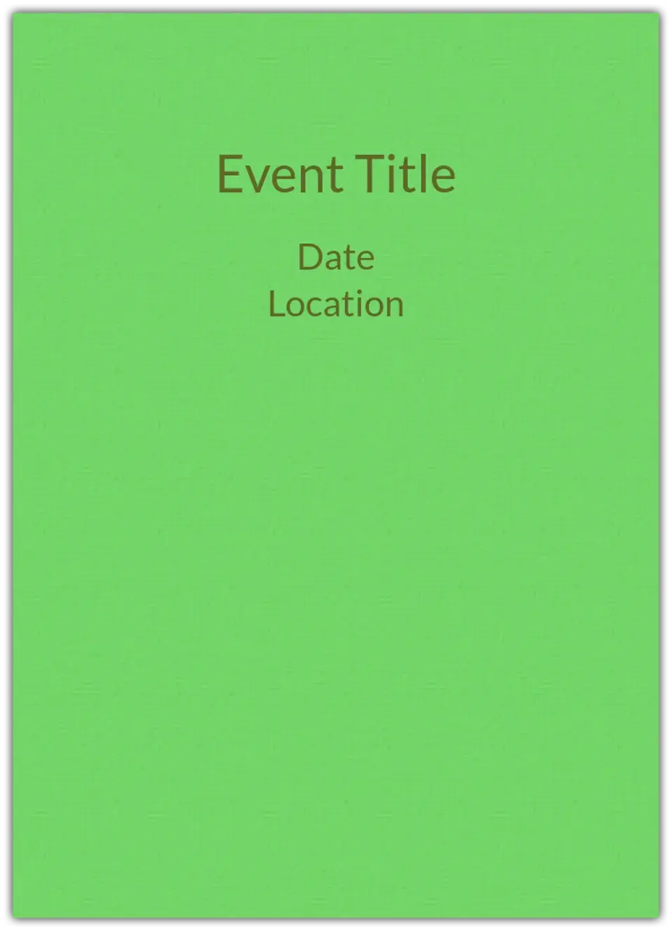 Light Green card image