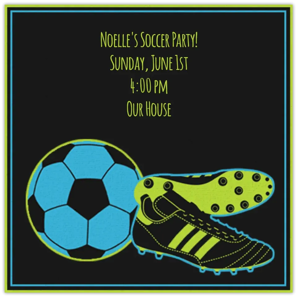 Soccer Ball card