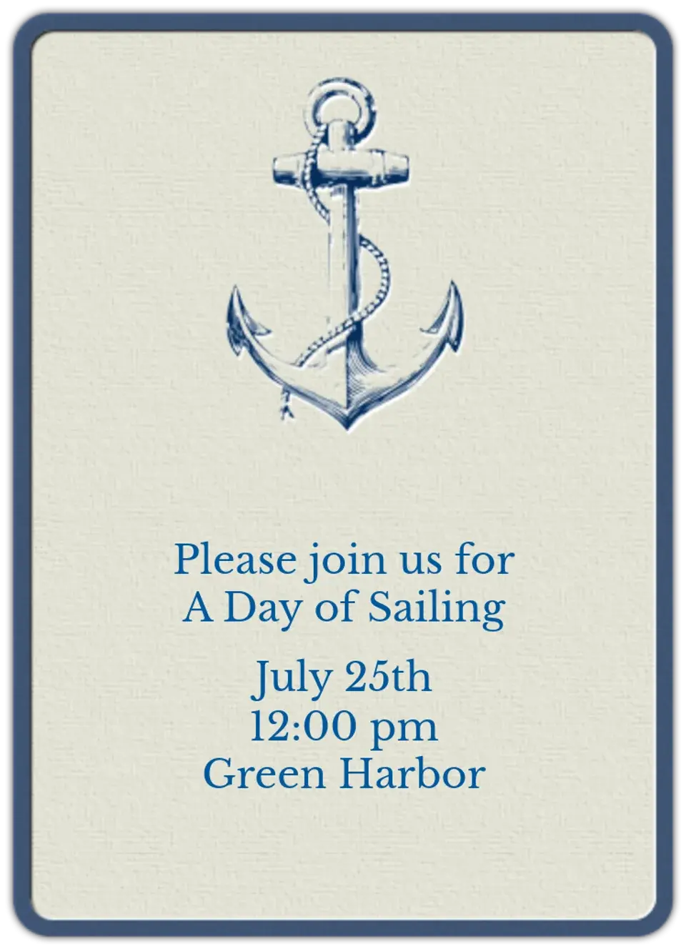 Anchor card