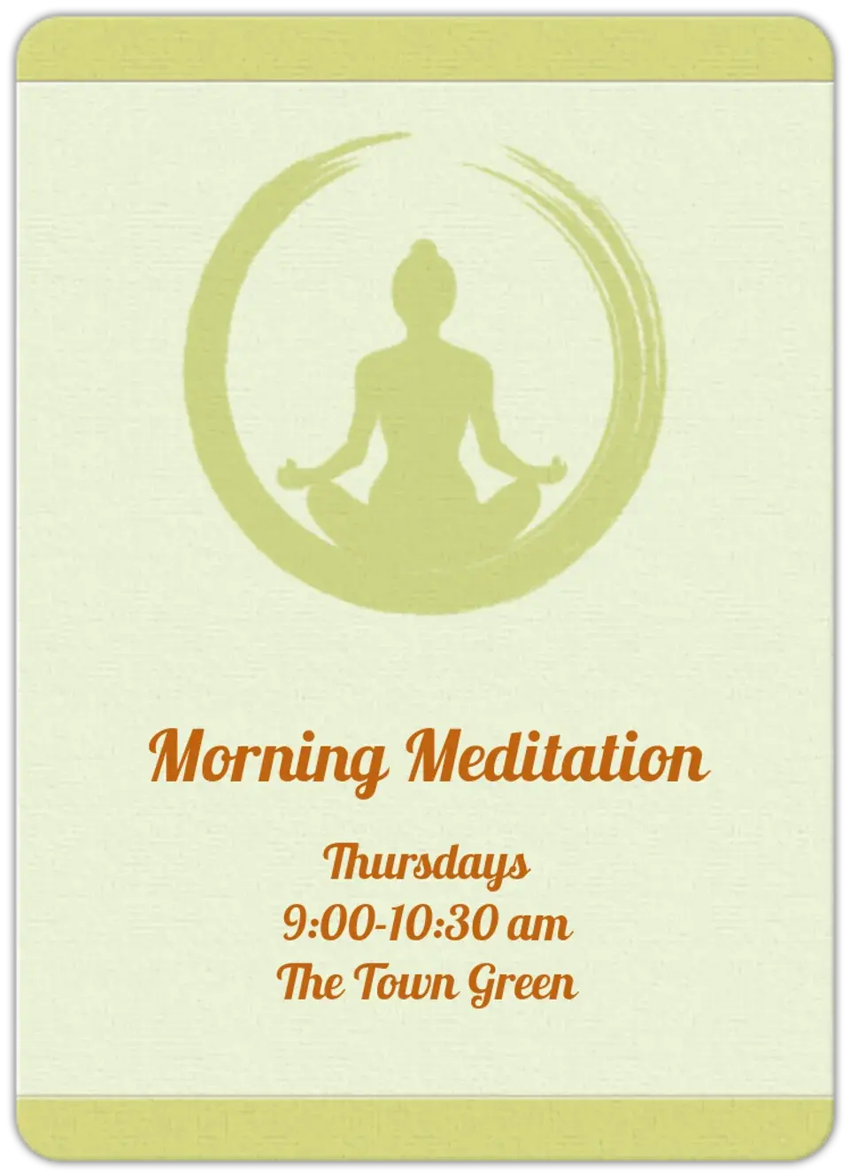 Meditate card image