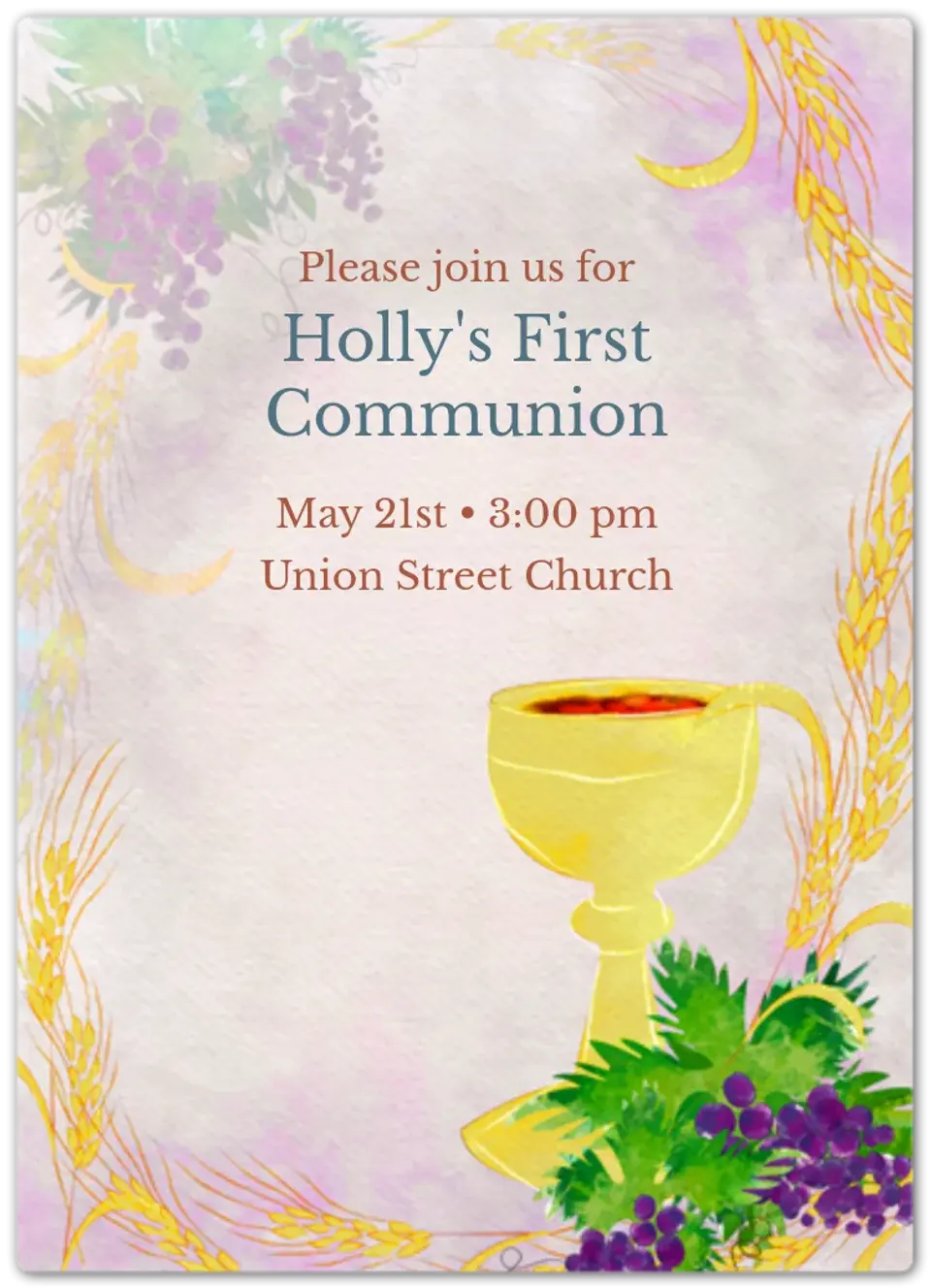 Communion Wine card image