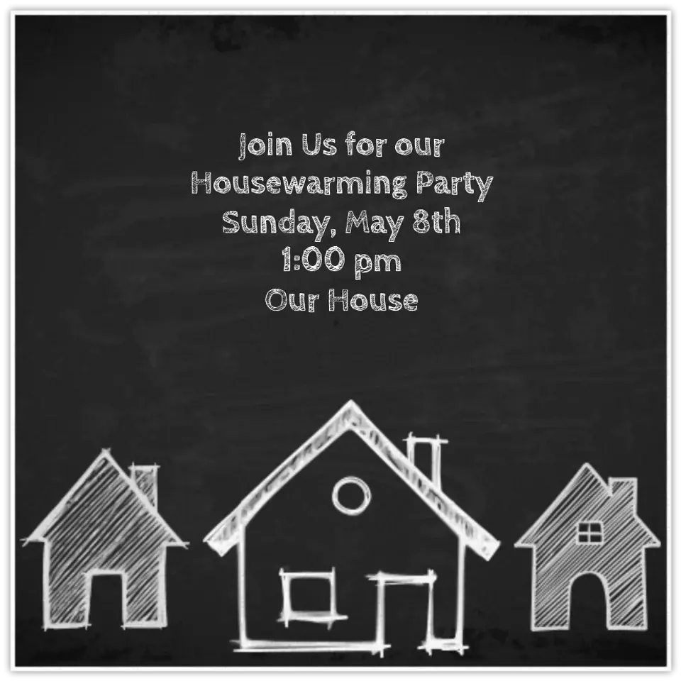 Housewarming card