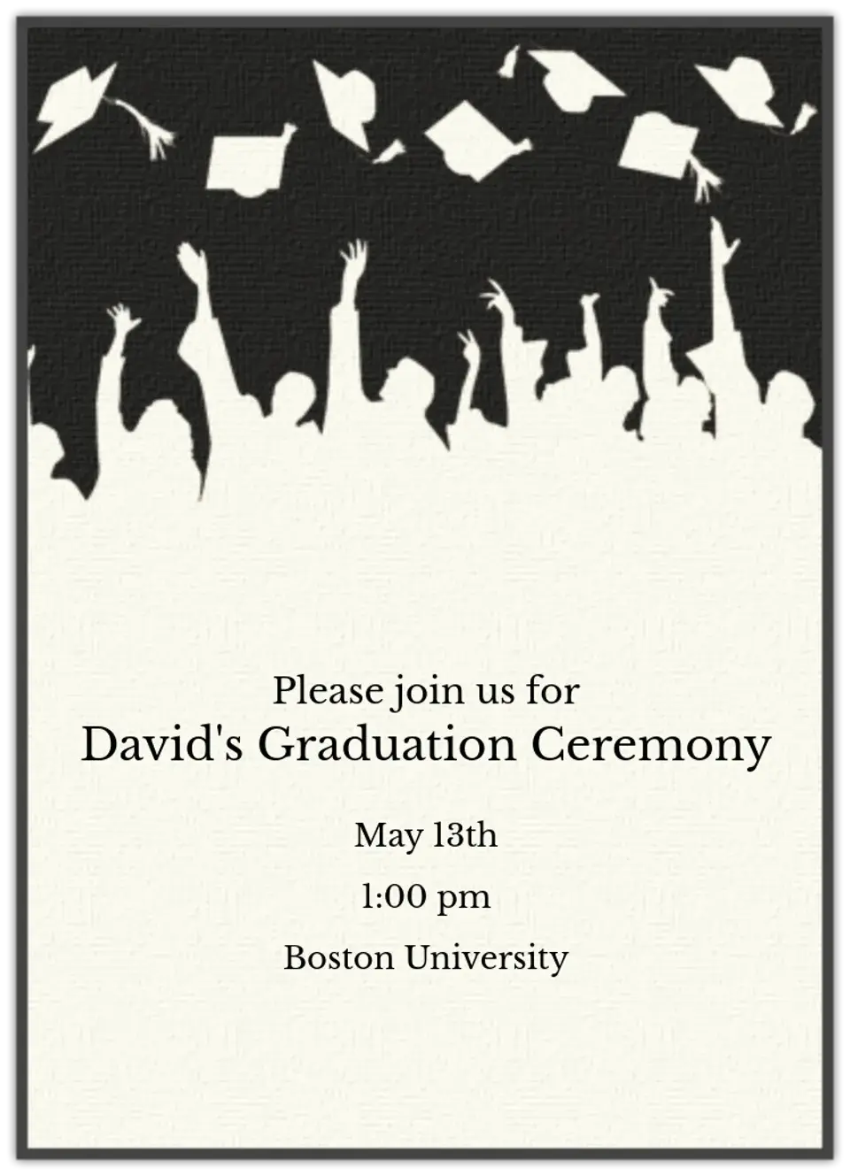 Grad Celebration card