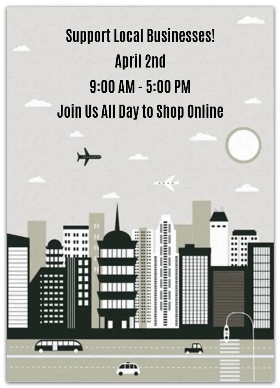 City Silhouette card image