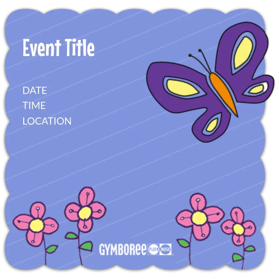 Gymboree | Flowers card