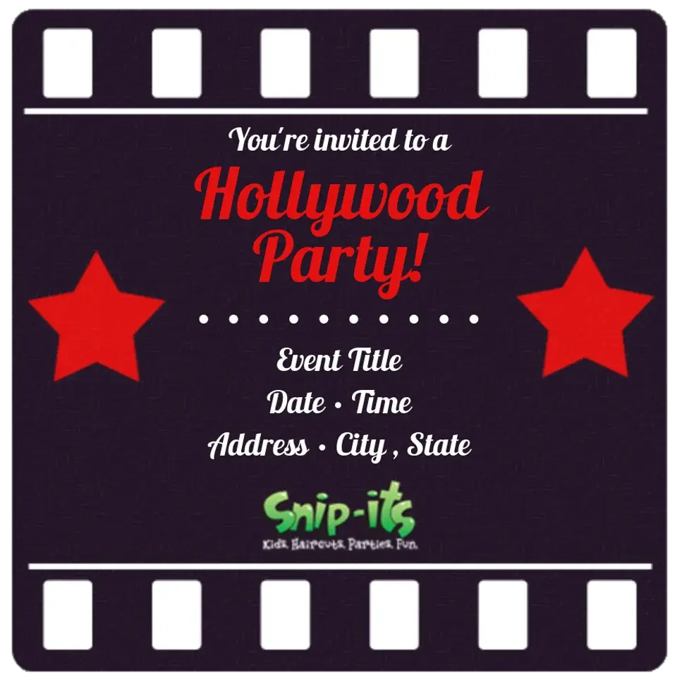 Snip-Its | Hollywood card