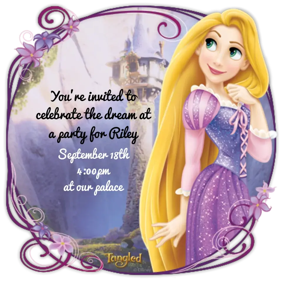 Tangled card image
