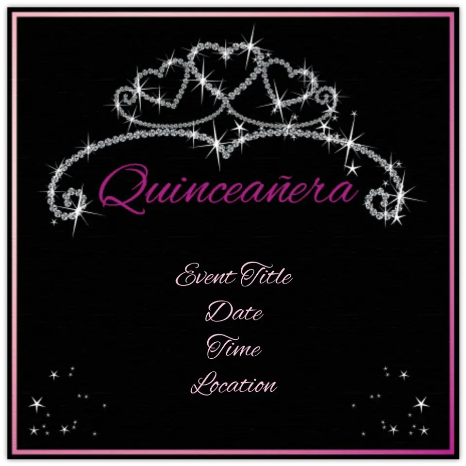 Quinceañera Crown card image