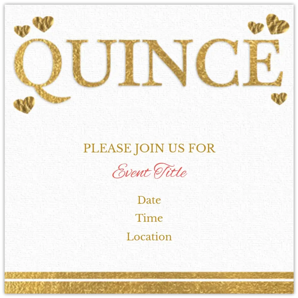 Quince card